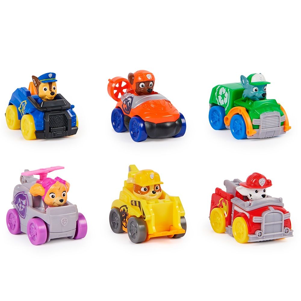 Pat Patrouille / Coffret 6 véhicules Pup Squad