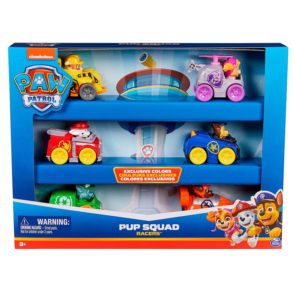 Pat Patrouille / Coffret 6 véhicules Pup Squad
