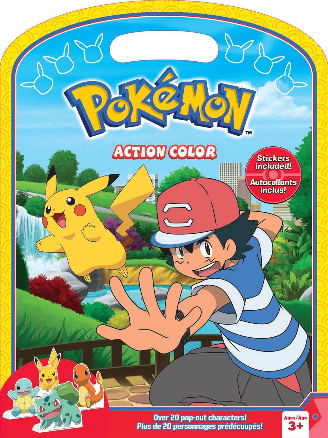 Pokémon - Action Color avec autocollants