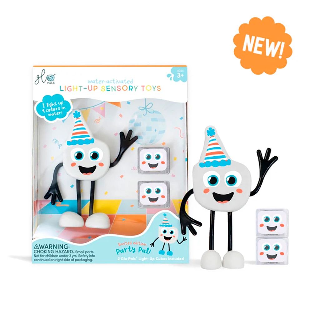 Glo Pals / Cubes Lumineux et Personnage Party Pal