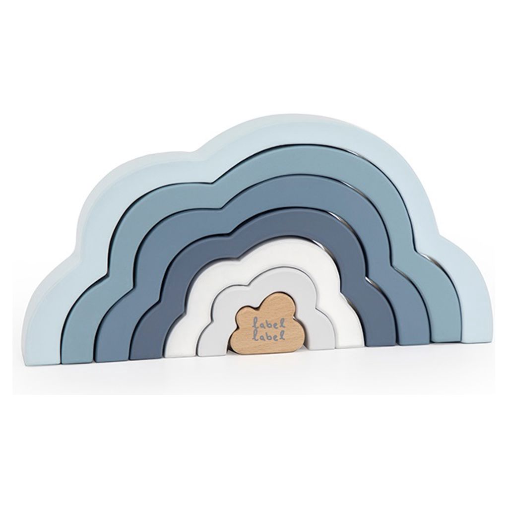 Casse-tête Nuage Arc-En-Ciel / Bleu