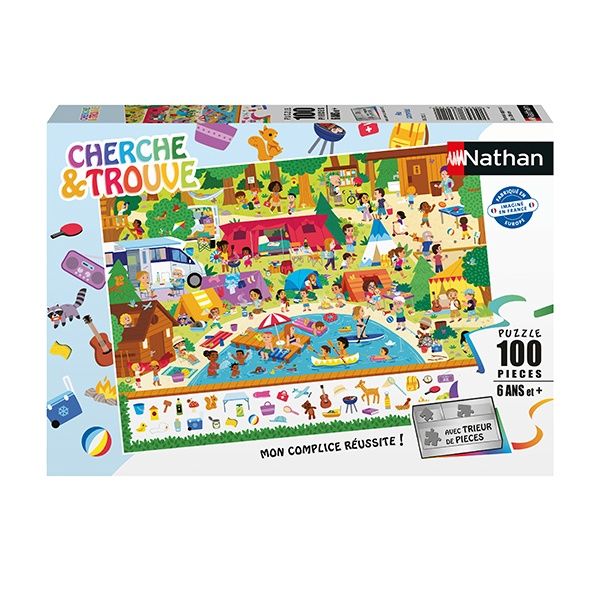 C.T. - Cherche et trouve / Au camping (100 mcx)