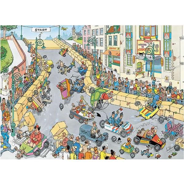 C.T. - JVH / La course de boites a savon / 200e illustration (2000 mcx)