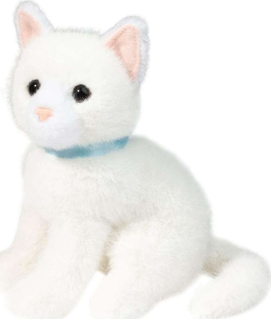Mini chat blanc