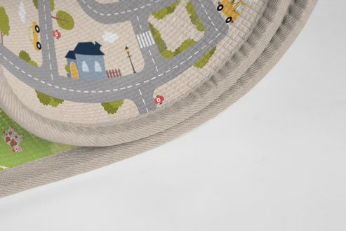 Tapis HOK réversible Ville/ferme doux
