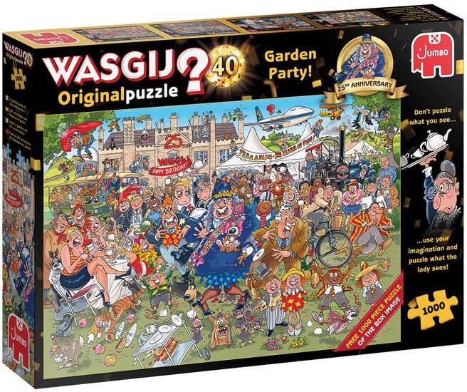 C.T. - Wasgij Original #40 / Garden Party du 25ème anniversaire!
