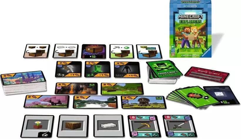 Jeu de cartes Minecraft Explorers