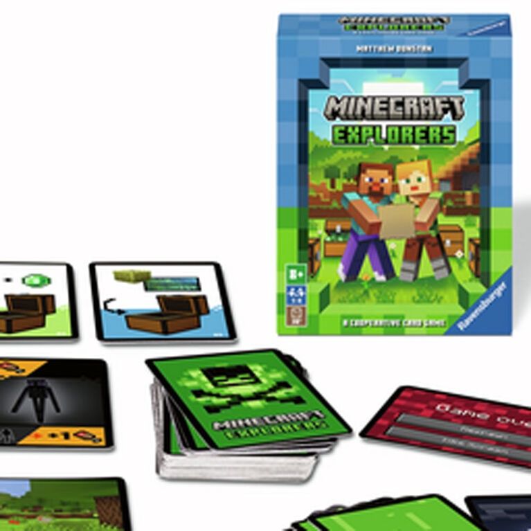 Jeu de cartes Minecraft Explorers