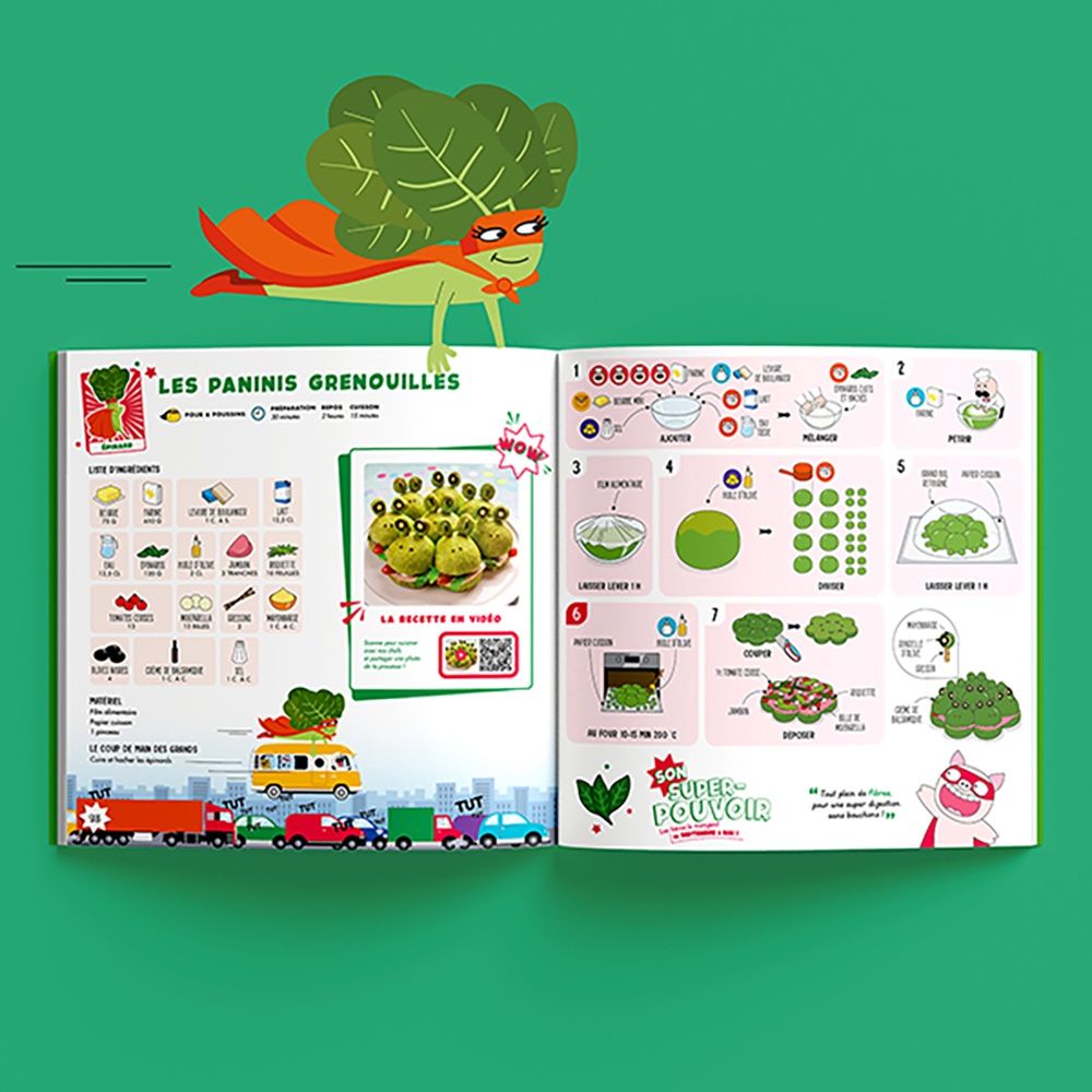 Chefclub / Livre : Les Super-Legumes