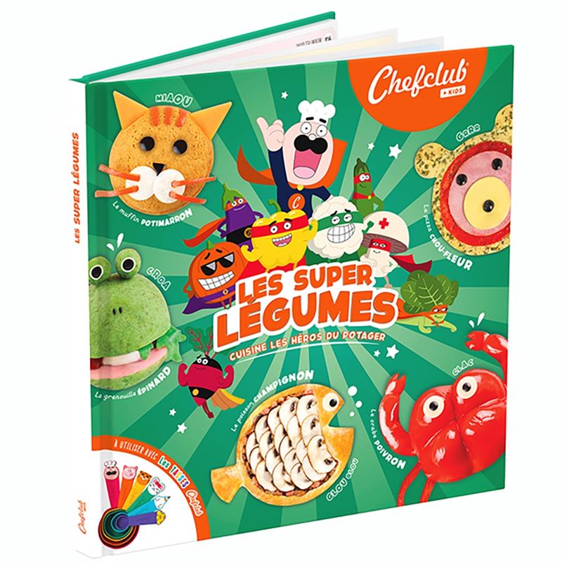 Chefclub / Livre : Les Super-Legumes