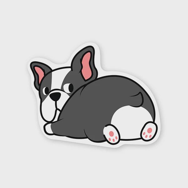 Sticker You / Mignon Bulldog Francais
