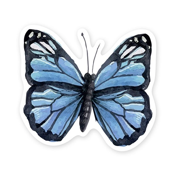StickerYou / Blue Monarch Butterfly