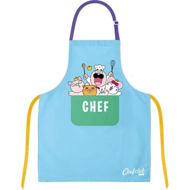 Chefclub / Tablier bleu (Coton)