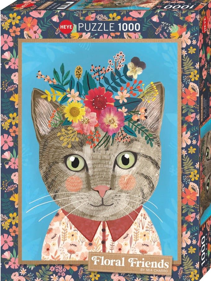 C.T. - HEYE / Pretty Feline, Floral Friends  (1000 mcx)