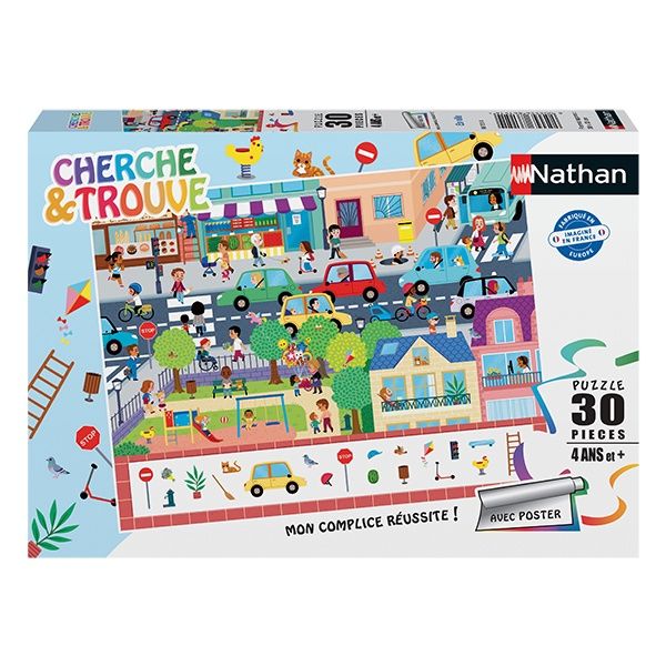 C.T. - Nathan / En ville (Cherche et trouve) (30 mcx)