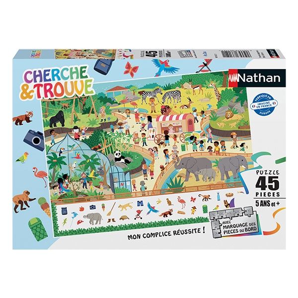 C.T. - Nathan / Au zoo (Cherche et trouve) (45 mcx)