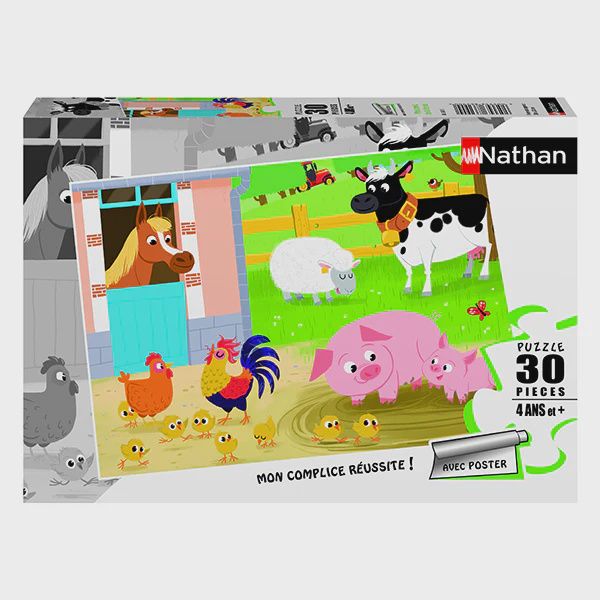 C.T. - Nathan / Mes amis de la ferme (30 mcx)