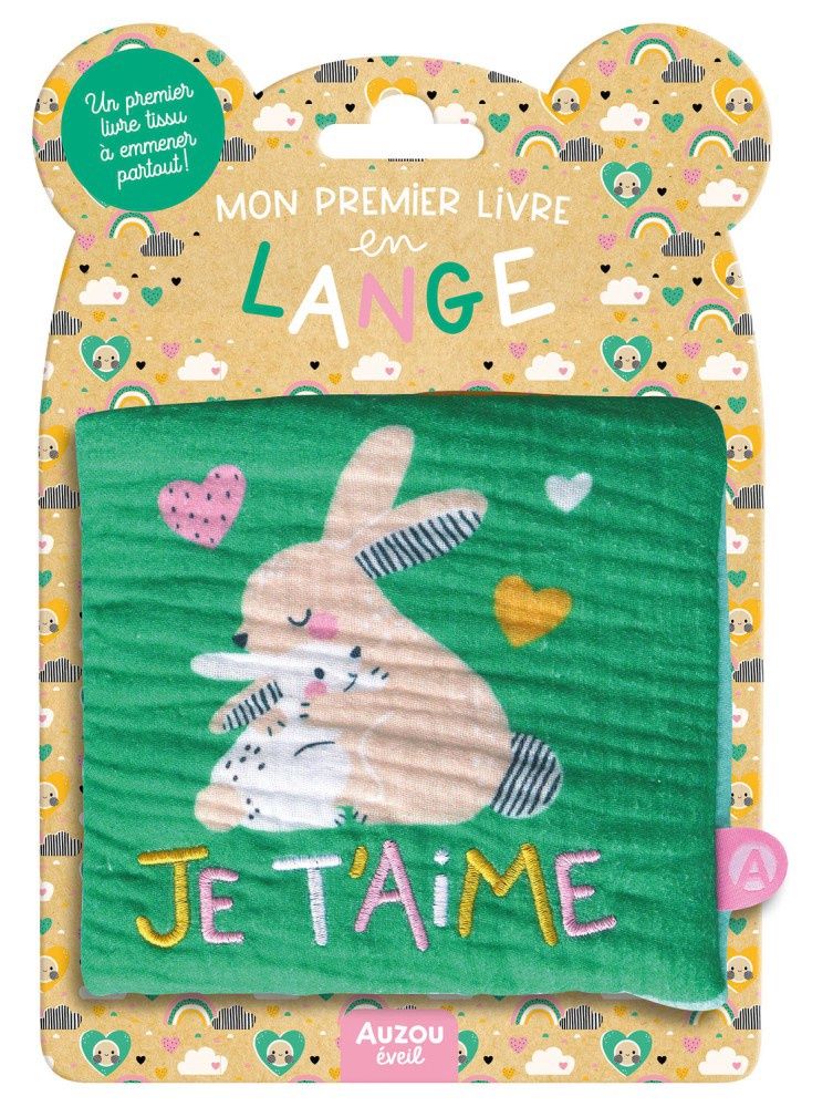 Mon premier Livre Tissu / Je t&#39;aime