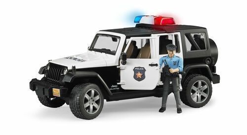 Jeep Rubicon de Police et policier