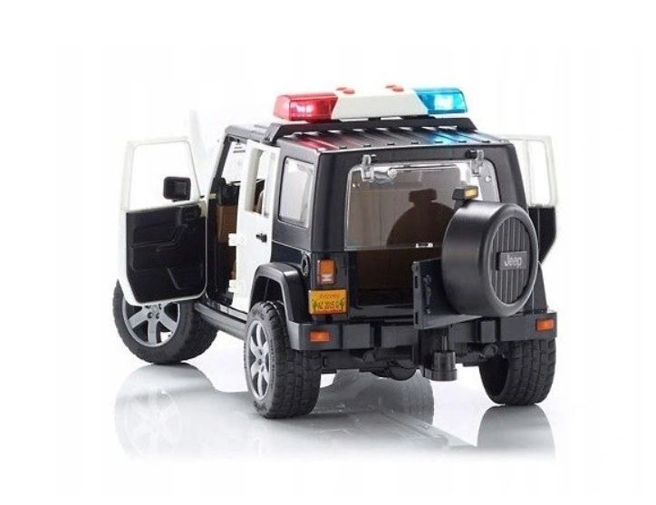 Jeep Rubicon de Police et policier