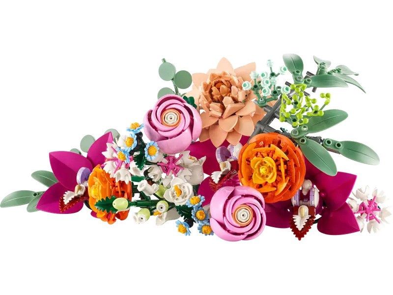 10342 / Le joli bouquet de fleurs roses