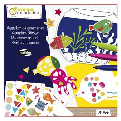 Aquarium de gommettes