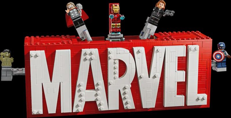 76313 / Marvel - Logo MARVEL et ses super-héros