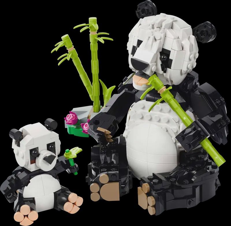 31165 / Creator - Animaux sauvages : la famille de pandas