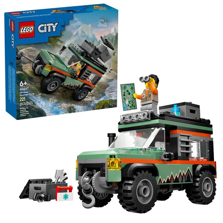 60447 / City - Le camion de montagne 4x4 tout-terrain