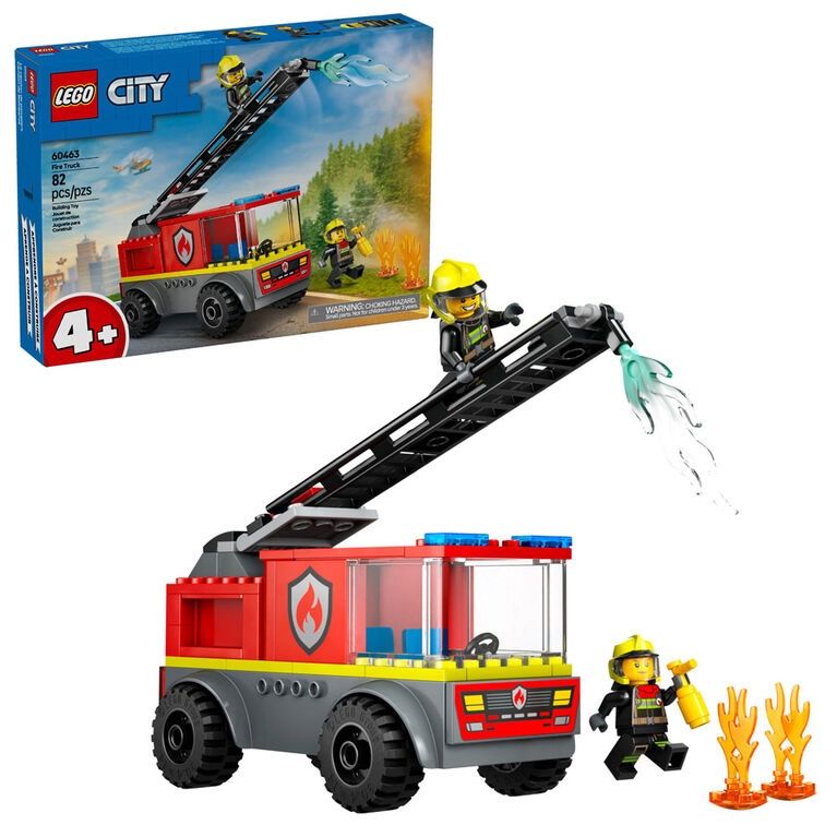 60463 / Le camion de pompiers avec échelle