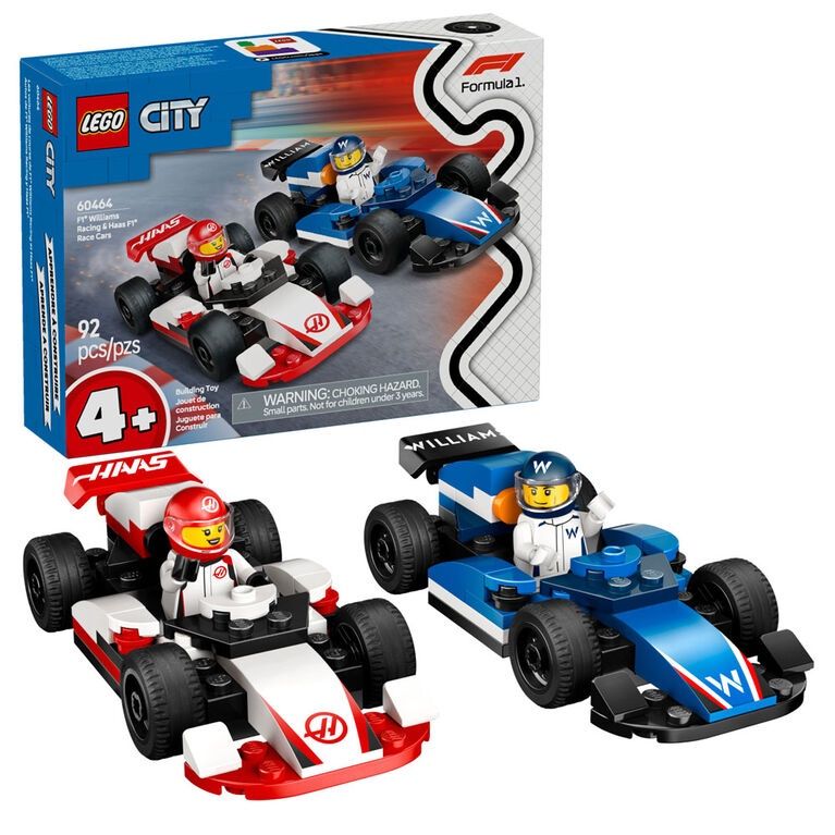 60464 / Les voitures de course de F1® Williams Racing et Haas F1®