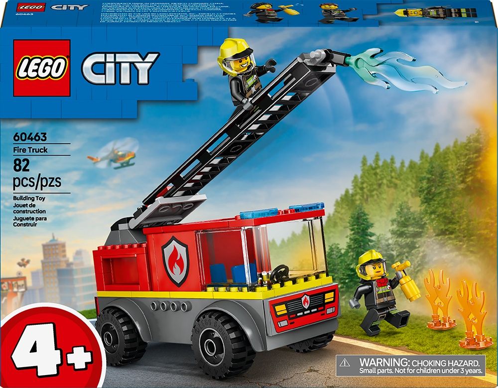 60463 / Le camion de pompiers avec échelle