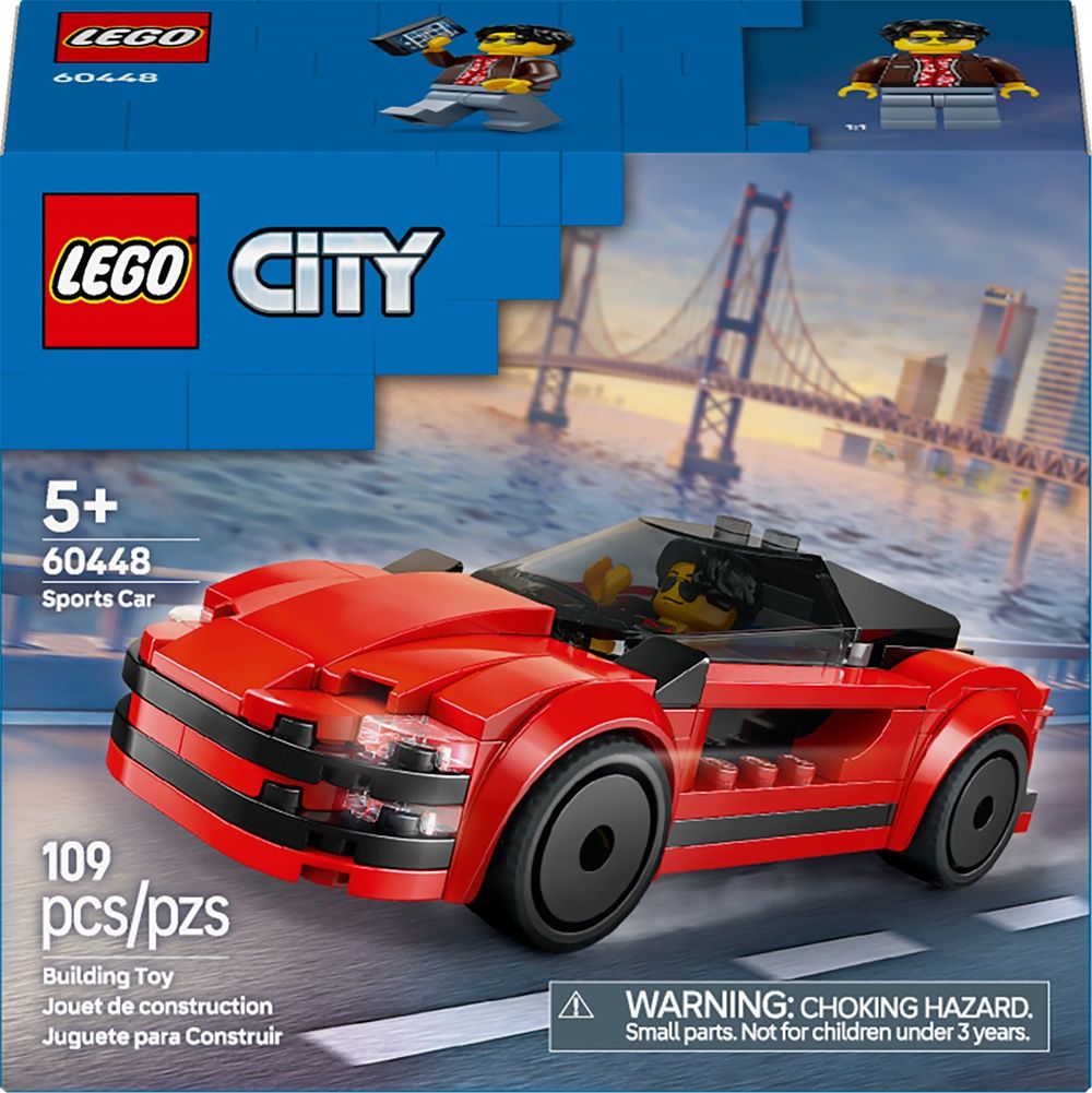 60448 / La voiture de sport rouge