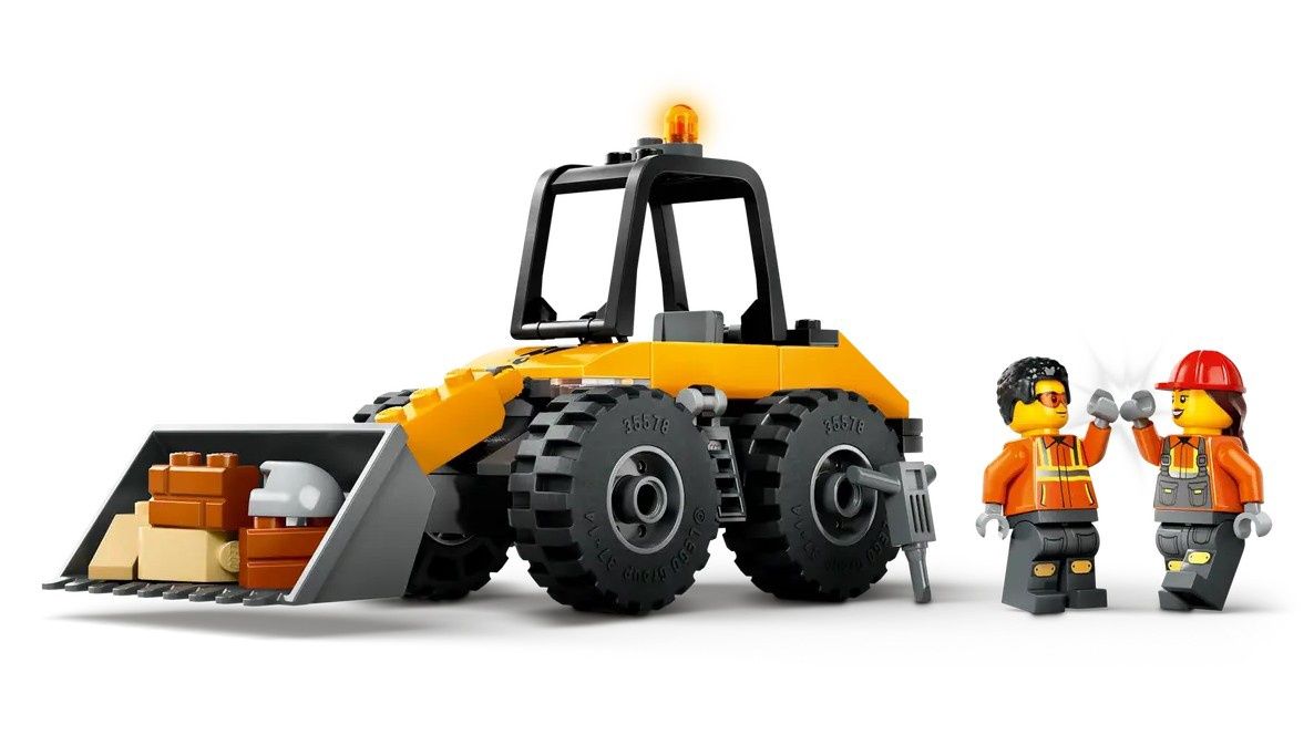 60450 / City - La chargeuse de chantier jaune