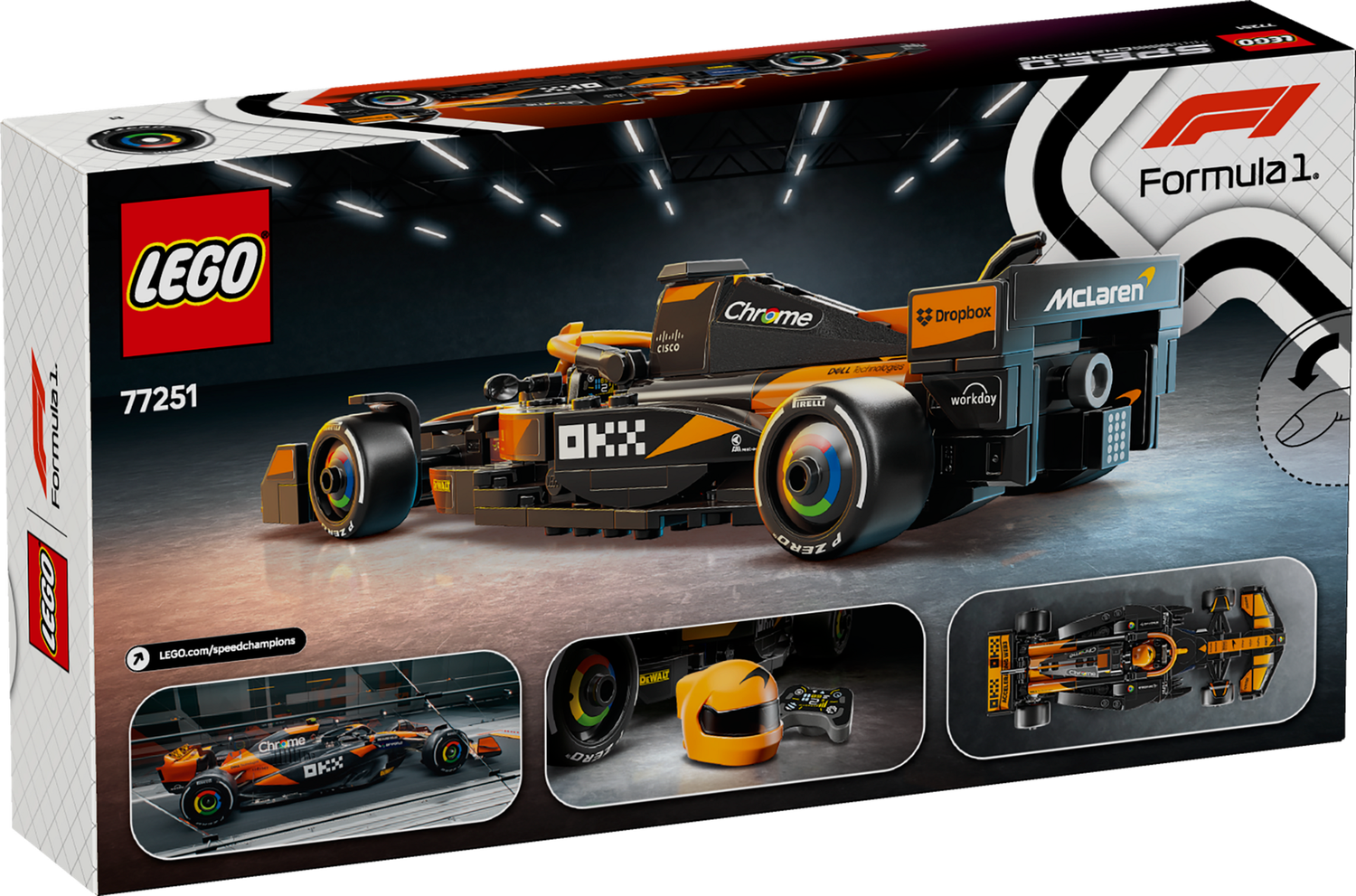 Voiture de course McLaren F1® Team MCL38
