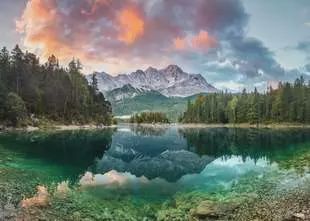 C.T. - Zugspitze au bord du lac Eibsee (1000 mcx)