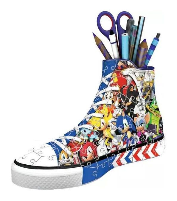 C.T. 3D - Boite a crayons Sonic (112 mcx)