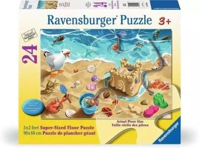 C.T. de plancher - La plage s&#39;amuse (24 mcx)