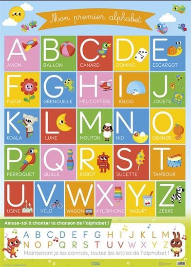 Affiche / Mon premier alphabet