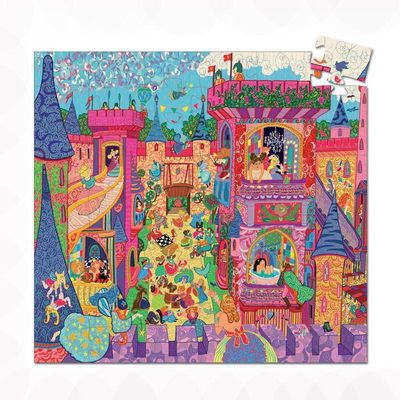 C.T. - Puzzle Silhouette / Château Féérique (54 mcx)