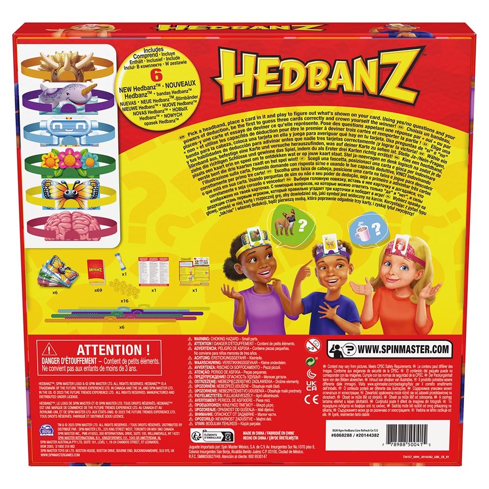 Jeu Hedbanz