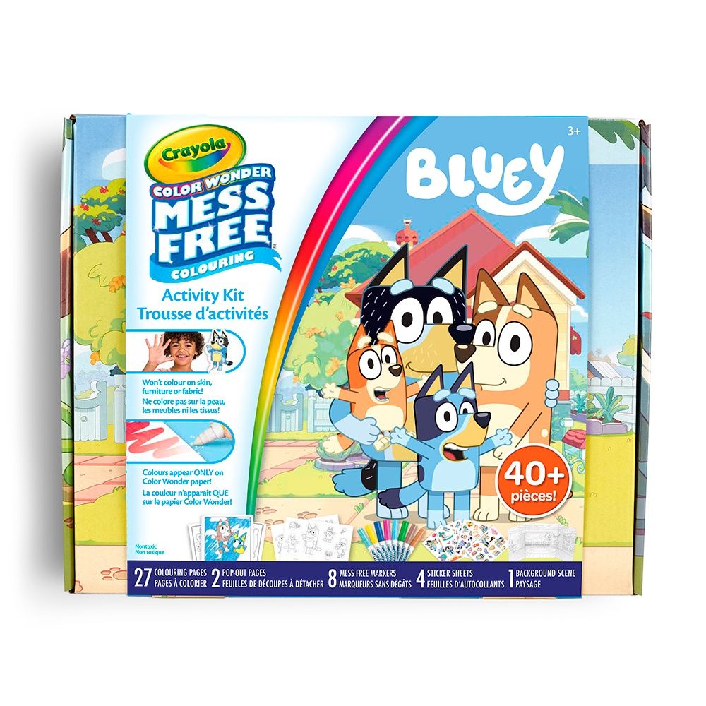 Bluey / Colour Wonder Mess Free coloriage
