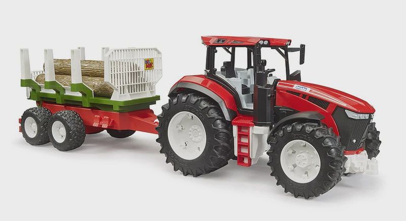 ROADMAX Tracteur avec remorque forestière