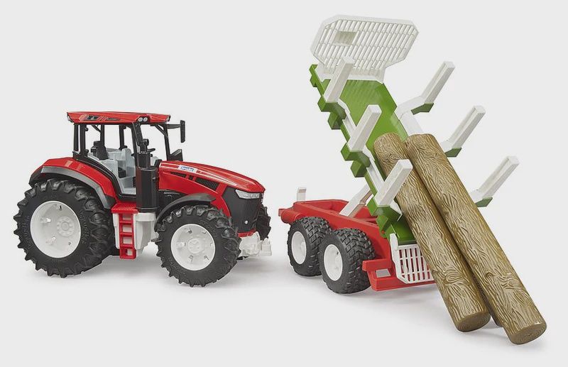 ROADMAX Tracteur avec remorque forestière