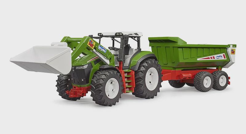 ROADMAX Tracteur avec pelle et remorque