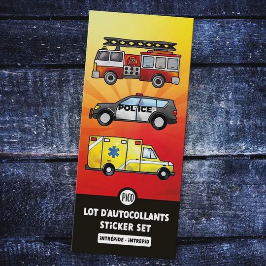 Lots d&#39;autocollants / Intrépide