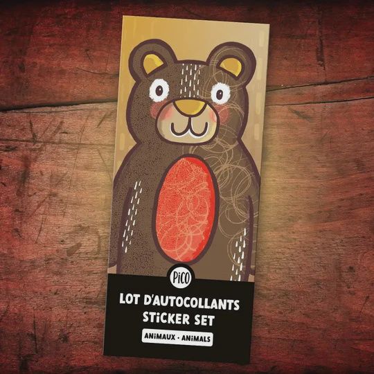Lots d&#39;autollants / Animaux