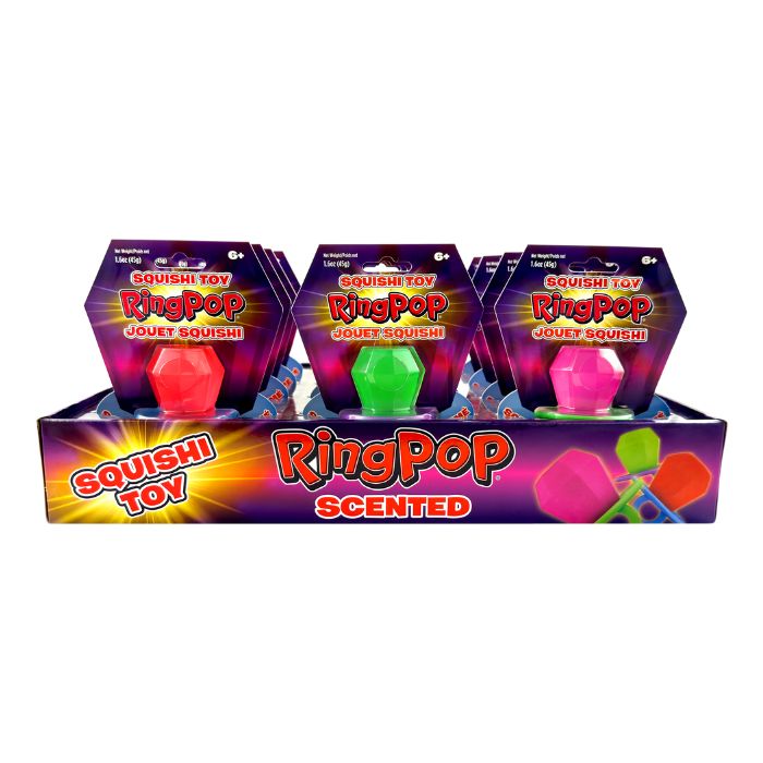 Jouet parfumé Squish RingPop