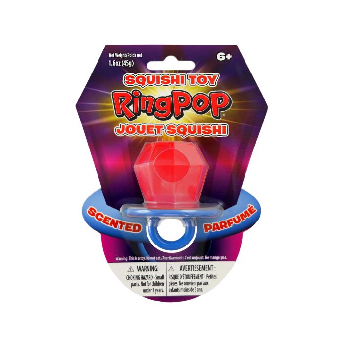 Jouet parfumé Squish RingPop