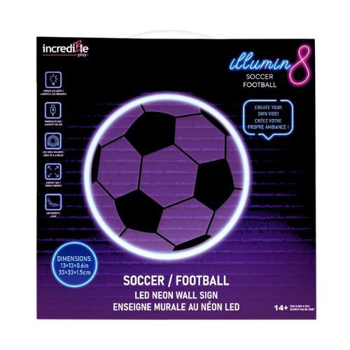 Enseigne murale néon LED / Ballon Soccer
